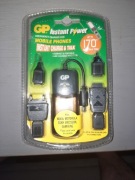 Unikat awaryjna ładowarka GP batteries do komórek