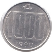 ARGENTYNA 1000 australes 1990 KM# 105, UNC