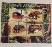 !!! FAUNA ŚWIATA...ZESTAW 5 BLOCZKÓW...KASOWANE*!!!