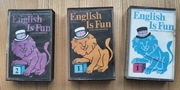 English is fun kasety magnetofonowe językowe tonpress angielski na kasetach