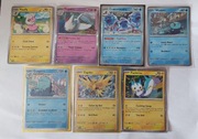 7 Kart Pokemon TCG PROMO SVP Togekiss (SVP 038) i inne - nowe! folia!