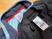 DECHATLON zestaw trekkingowy / narciarskI QUECHUA / WEDZE roz.125-130 nieb.