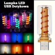 Lampki LED USB dekoracyjne - dotykowe + obudowa powerbank DIY 