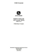 Katalog części John Deere JD 1510 E