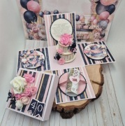 ExplodingBox pamiątka prezent kartka premium kobieta 30/40/50/60