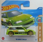Hot Wheels 2025 '90 HONDA CIVIC EF 28/250 NAJSZYBSZA WYSYŁKA