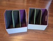 segregator organizer tkaninowy tkanina na dokumenty książki VOX kolorowy