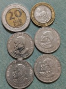 monety Kenia zestaw 6 sztuk