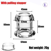 Pusty korek analny L