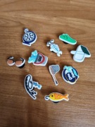 Przypinki do butów 10sztuk