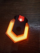 CarryBright lampka rowerowa, kierunkowskaz - element z zestawu