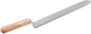 Nóż ząbkowany z drewnianym uchwytem 28cm