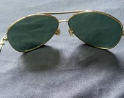 Okulary męskie metalowe typu Ray Ban 