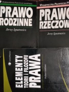 ZESTAW Prawo rodzinne Prawo rzeczowe Ignatowicz Teorii i filozofii Izdebski