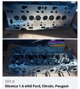 Głowica silnika 1.6 eHdi ford, citroen, peugeot, mazda