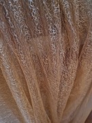 Firany na podszewce. Dwie sztuki.