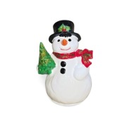 Figura Dekoracja Bałwan z Choinką