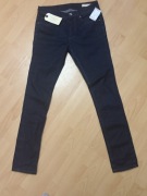 Spodnie jeansy pas 70/80 indigo