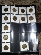 Komplet  monet 2 zł GN z 2000-2014 roku. Mennicze. 485 sztuk .