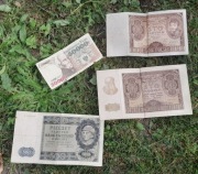 Banknoty Polskie 4 sztuki jak na zdjęciach