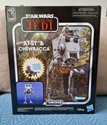 Star wars vintage collection  AT-ST & Chewbacca