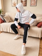 Sportowy komplet dresowy męski moda streetwear 
