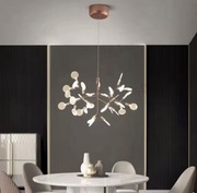 Lampa wisząca Flora 50 cm złoty piaskowy 