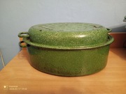 Gęsiarka - emaliowana, duża