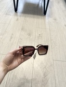 Okulary przeciwsłoneczne nowe marki Prius brązowe