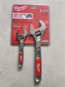 Zestaw kluczy nastawnych 150 / 250mm ( 2 szt.) – MILWAUKEE 48227400