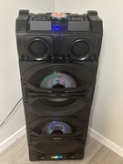 Duży przenośny głośnik imprezowy Lenco PMX-350 Bateria BT Pudełko