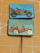 Samochodem po drogach Polski  odznaka przypinka PRL
