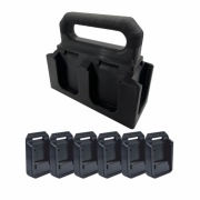 Makita18V walizka na baterie + uchwyty na baterie ZESTAW DLA MAJSTERKOWICZA