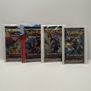 4 boostery Pokemon TCG Sun&Moon Burning Shadow art set