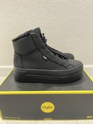 Buty zimowe Buffalo ocieplane platforma czarne r. 38