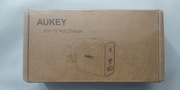 Zasilacz sieciowy Aukey 1xUSB-C 1xUSB-A PD QC3 32W