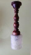 Lampa sufitowa z PRL