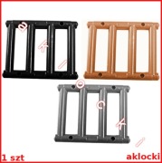 LEGO 62113 KRATA drabina płotek 1x4x3 c.szary/DBGr czarny średni nugatowy