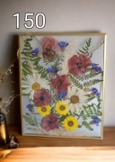 OBRAZEK Z SUSZONYMI KWIATAMI 