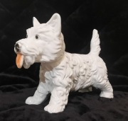 Neundorf piękna figura West Highland white terrier porcenalna XXwiek.