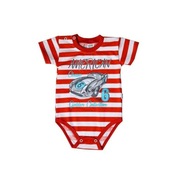 Body kr rękaw czerwone  68