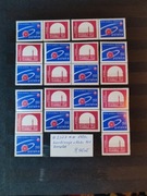 A2377**  Rewolucja Październikowa, KOMBINACJE z bloku 101, komplet 1977 r. 