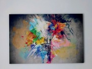 Duży obraz na płótnie.