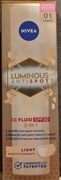Nivea Cellular Luminous  krem CC do twarzy z SPF30 01 light, 40 ml
