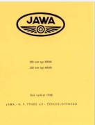 Katalog części Jawa 250 typ 559, jawa 350 typ 360