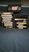 Zestaw kaset vhs przegrywanych 18szt