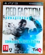 Red Faction Armageddon: Commando & Recon Edition PS3 - jak NOWA, pudełko 3D