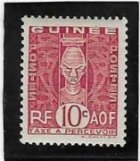 FRANCJA KOLONIE GUINEE 10C**