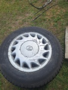 Koła zimowe Lexus LS400. Orginał