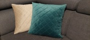 Poszewki pikowane velvet 